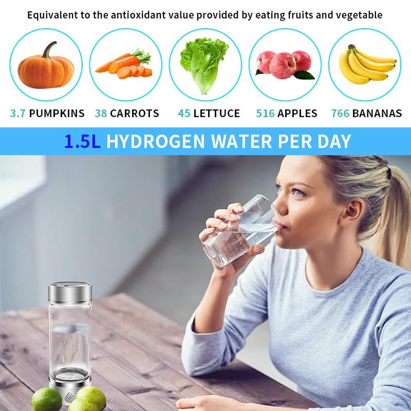 Hydrogen Water Bottle | Hydrogen Water Bottle Generator - Image 5